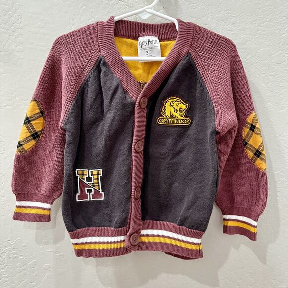 Harry Potter Gryffindor Cardigan Sweater - Picture 1 of 8